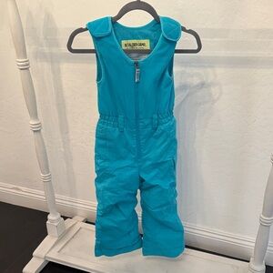 Teal Kids Overalls by Boulder Gear